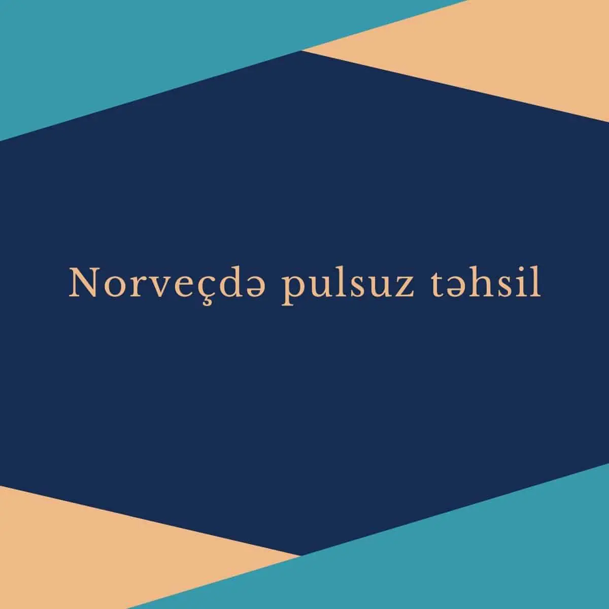 Norveçdə pulsuz təhsil